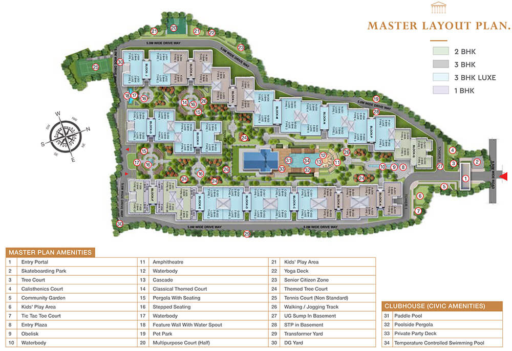 Master Plan P2 - Godrej Athena Indiranagar