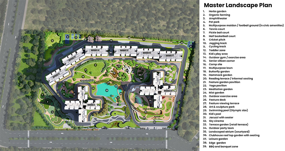 Master Plan - Purva Northern Lights