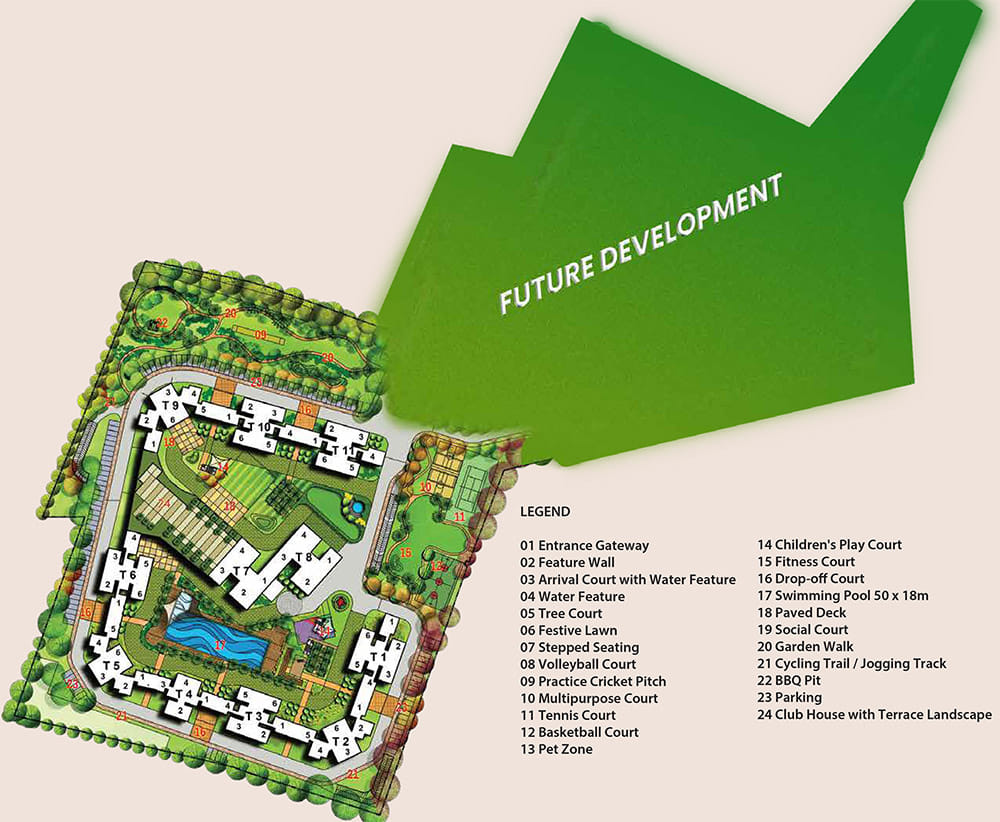 Master Plan - Ramky Fortuna Whitefield master plan ramky fortuna whitefield