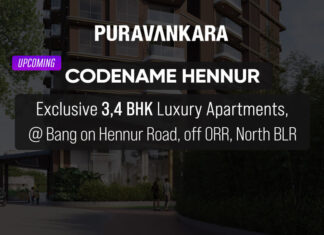 Purva Codename Hennur in Hennur Road, Bangalore Details | Reviews | Price | Floor Plan | Photos | Master Plan | Brochure | Amenities | Location purva codename hennur road north ph homznspace