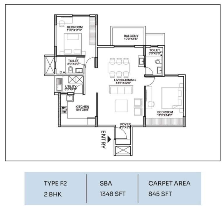 2bhk 1348 suraksha whispering waves begur