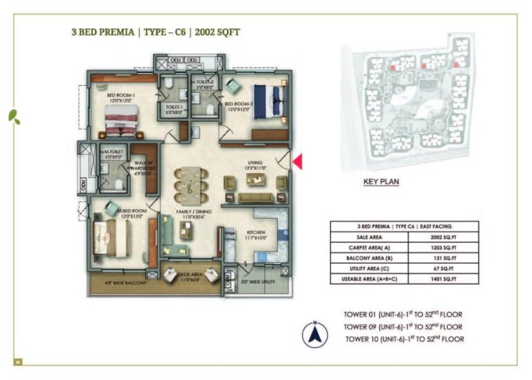 3bhk 2002 prestige golden grove tellapur