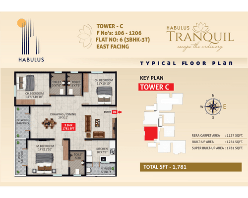 3bhk 1781 habulus tranquil ecity