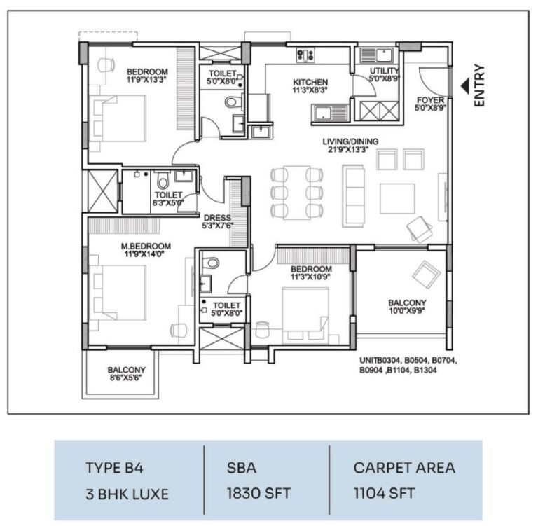 3bhk luxe 1830 suraksha whispering waves begur