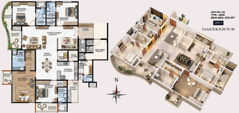 4bhk 3574 melange one by vaishnodevi