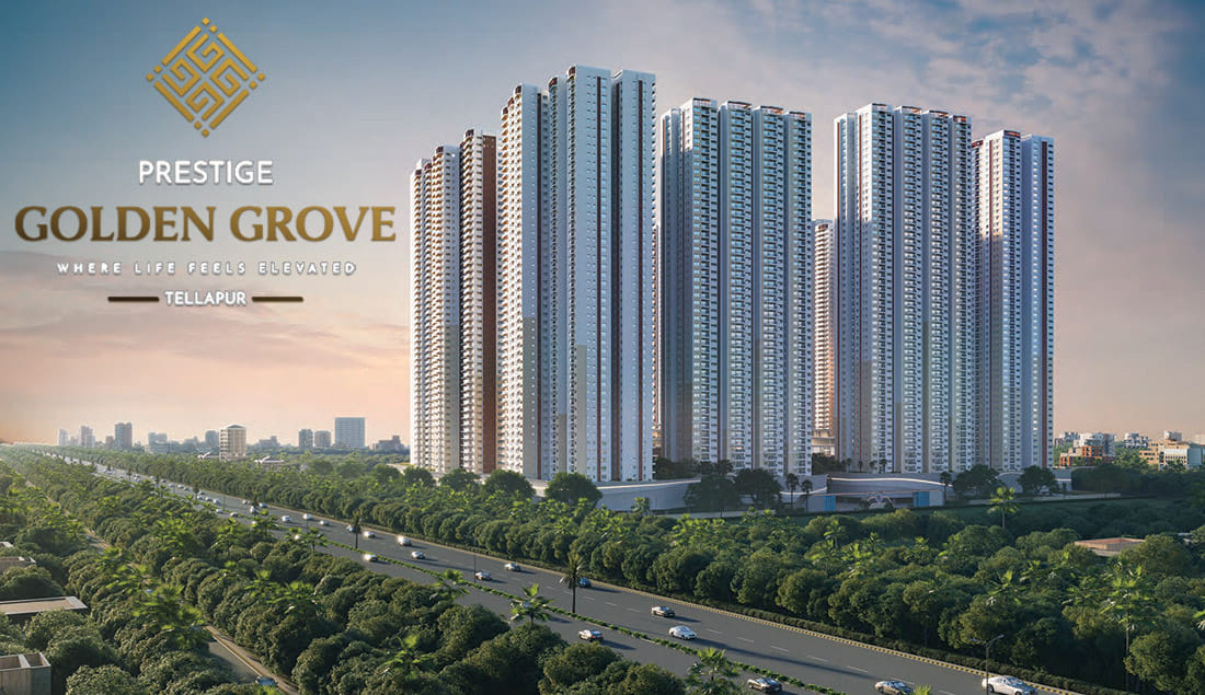 main elevation prestige golden grove tellapur