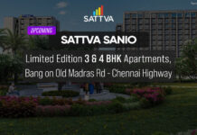 sattva sanio omr budigere upcoming ph homz n space