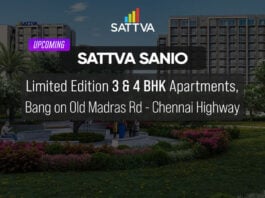 sattva sanio omr budigere upcoming ph homz n space