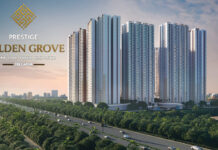 main elevation a prestige golden grove tellapur