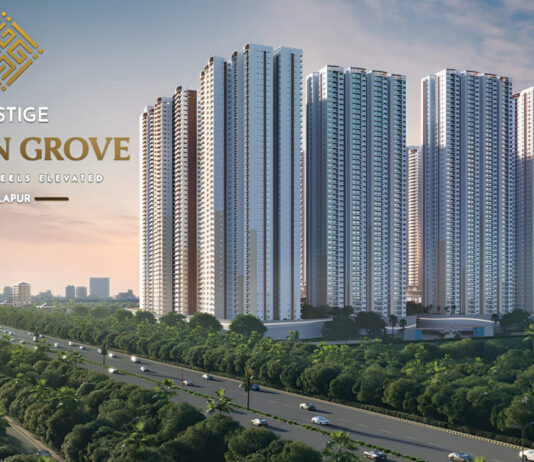 main elevation a prestige golden grove tellapur