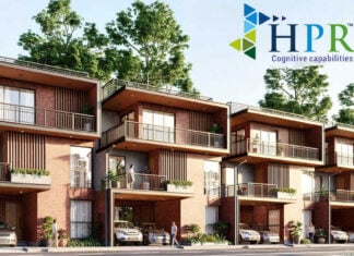 main elevation hpr villas in kannuru hennur