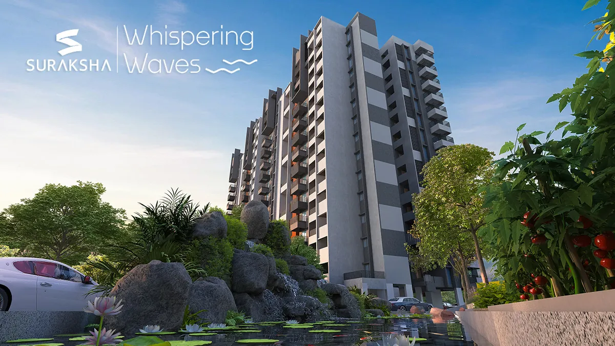 main elevation suraksha whispering waves begur