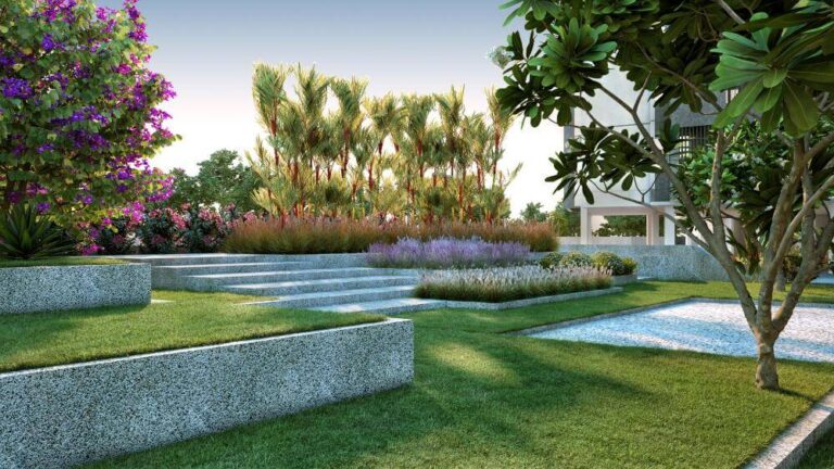 terraced garden suraksha whispering waves begur