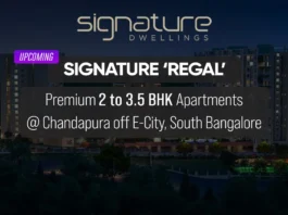 upcoming signature regal chandapura ph homz n space
