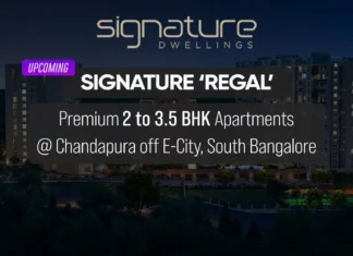 upcoming signature regal chandapura ph homz n space