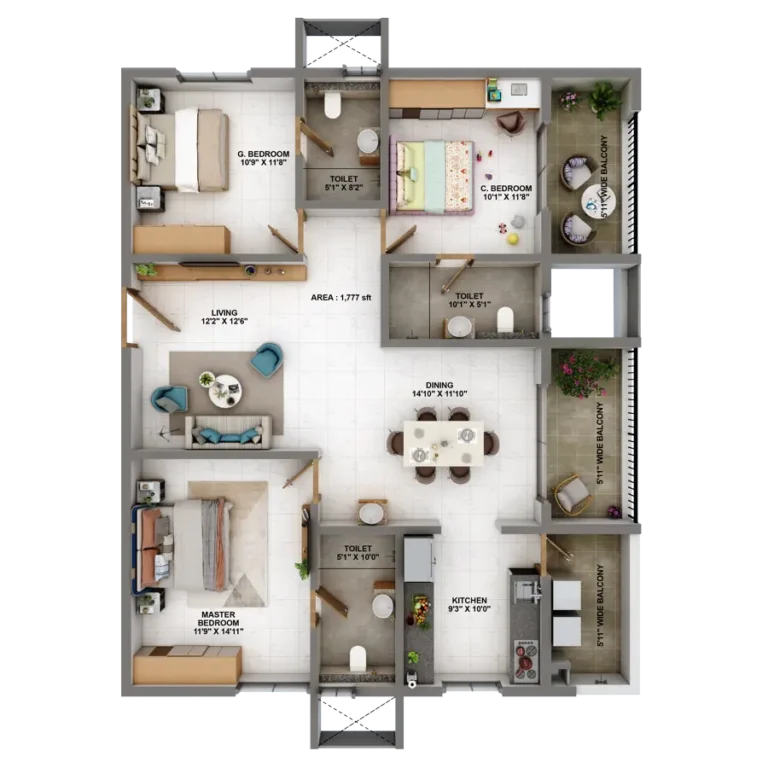 1777 01west candeur eternia bachupally