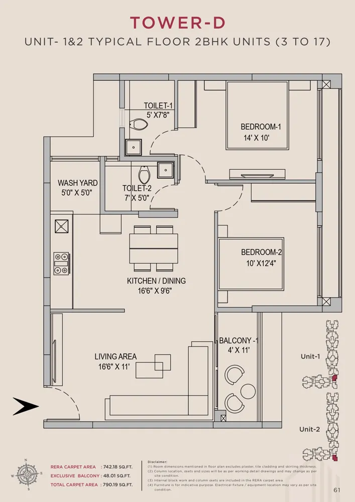 2bhk 790 arvind skycrest bannerghatta