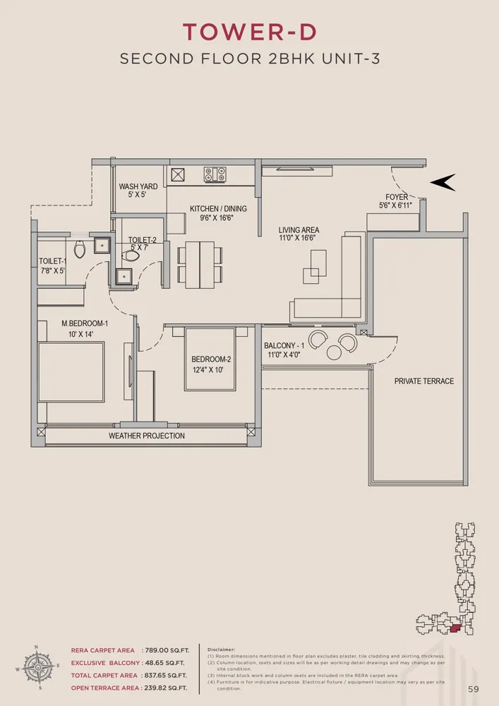 2bhk 837 arvind skycrest bannerghatta