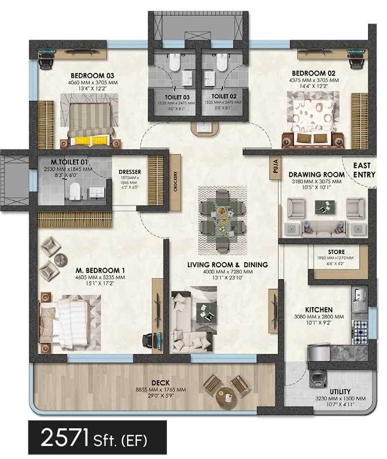 3bhk 2571 raghava nova by raghava hyderabad