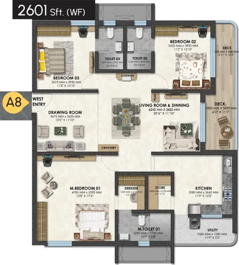 3bhk 2601 raghava nova by raghava hyderabad