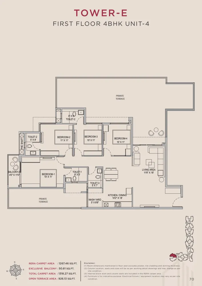 4bhk 1318 arvind skycrest bannerghatta