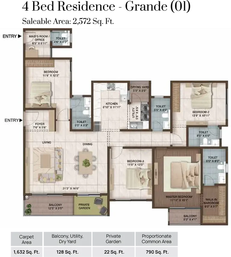 4bhk 2572 ckpc heart of harmony