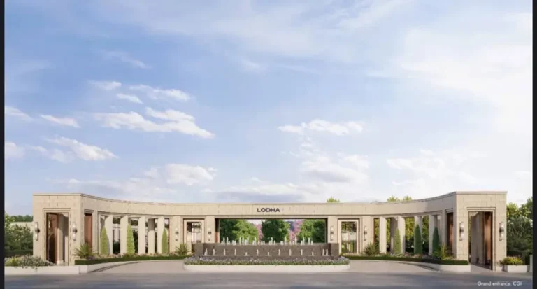 Upcoming Lodha Sadahalli Apartments Grand Entrance - fiorana lodha beaumont estate sadahalli airport