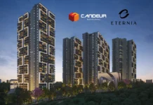 main elevation candeur eternia bachupally
