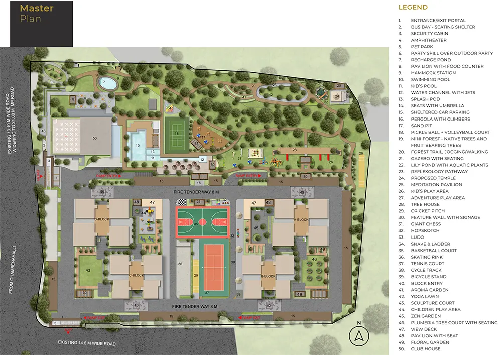 Master Plan - Amberstone Ventara Sarjapur master plan amberstone ventara sarjapur