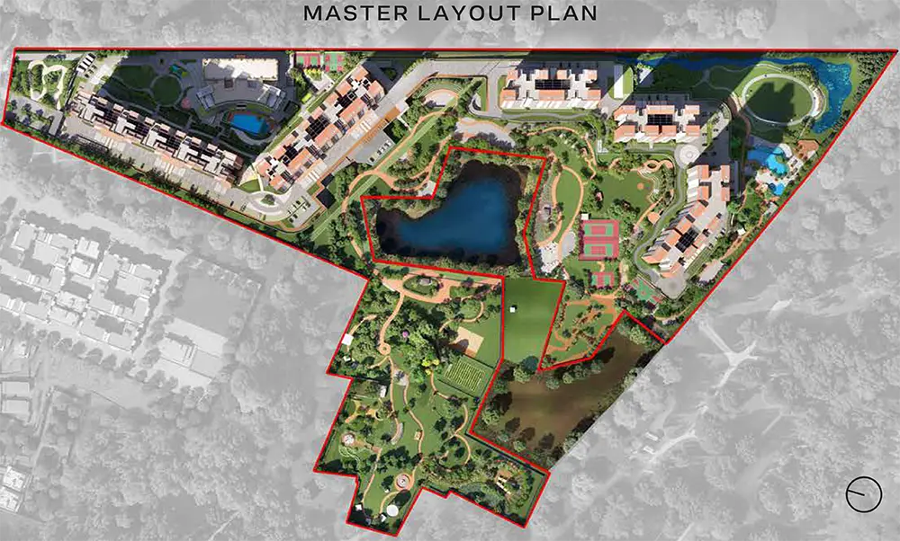master plan godrej vanantara bannerghatta