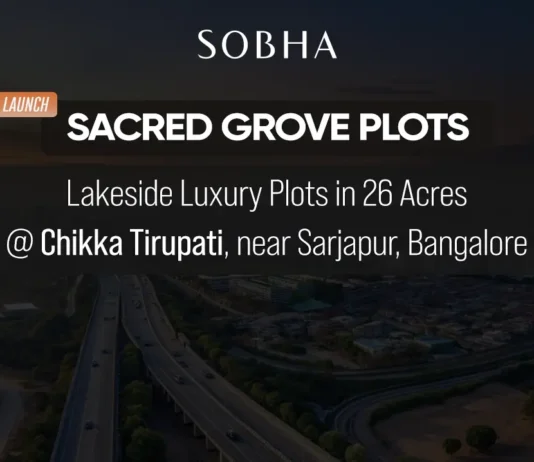 Sobha Sacred Grove Plots in Chikkatirupati, Sarjapur, Bangalore Details | Reviews | Price | Floor Plan | Photos | Master Plan | Brochure | Amenities | Location sobha sacred grove plots ph homz n space