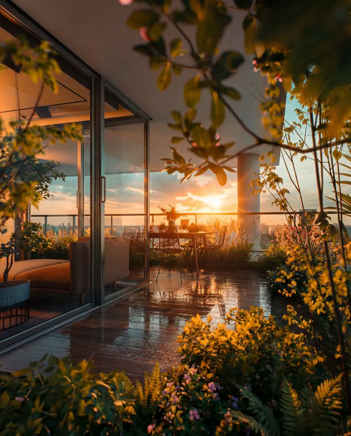 terrace rain living walls true north hennur