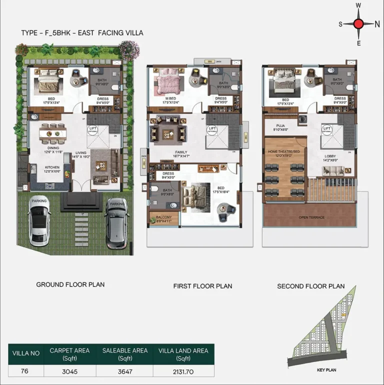 5bhk 3647 casagrand belair gowdavalli
