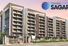 Amrutha Sagar in Kompally, Hyderabad Details | Reviews | Price | Floor Plan | Photos | Master Plan | Brochure | Amenities | Location main elevation amrutha sagar kompally
