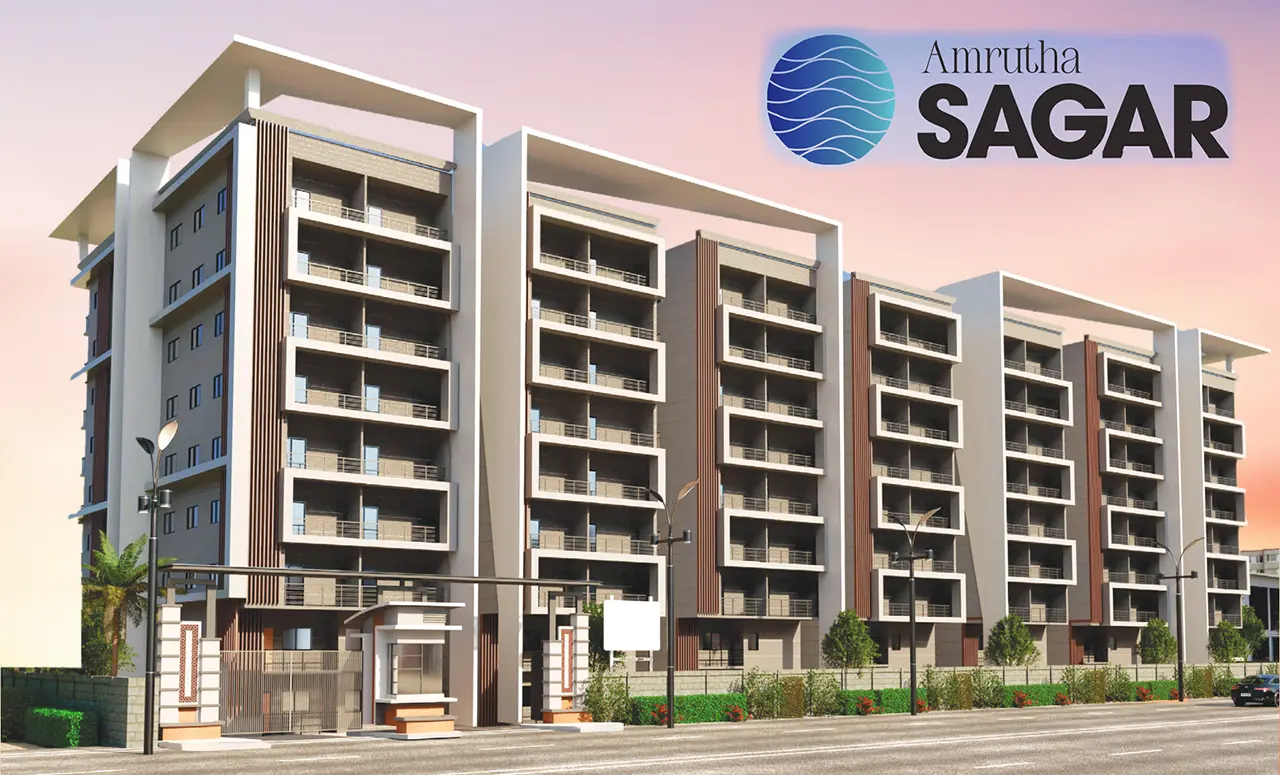 Main Elevation - Amrutha Sagar Kompally main elevation amrutha sagar kompally
