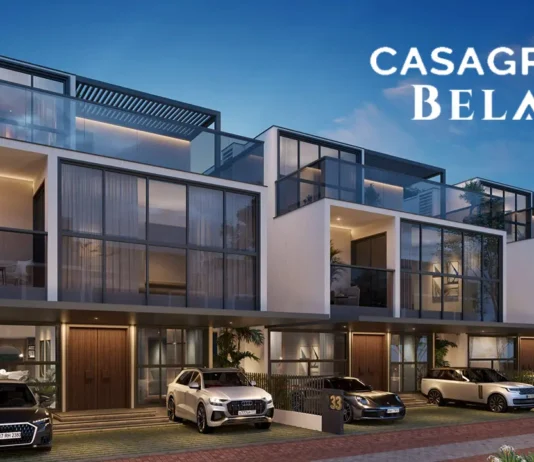 main elevation casagrand belair gowdavalli
