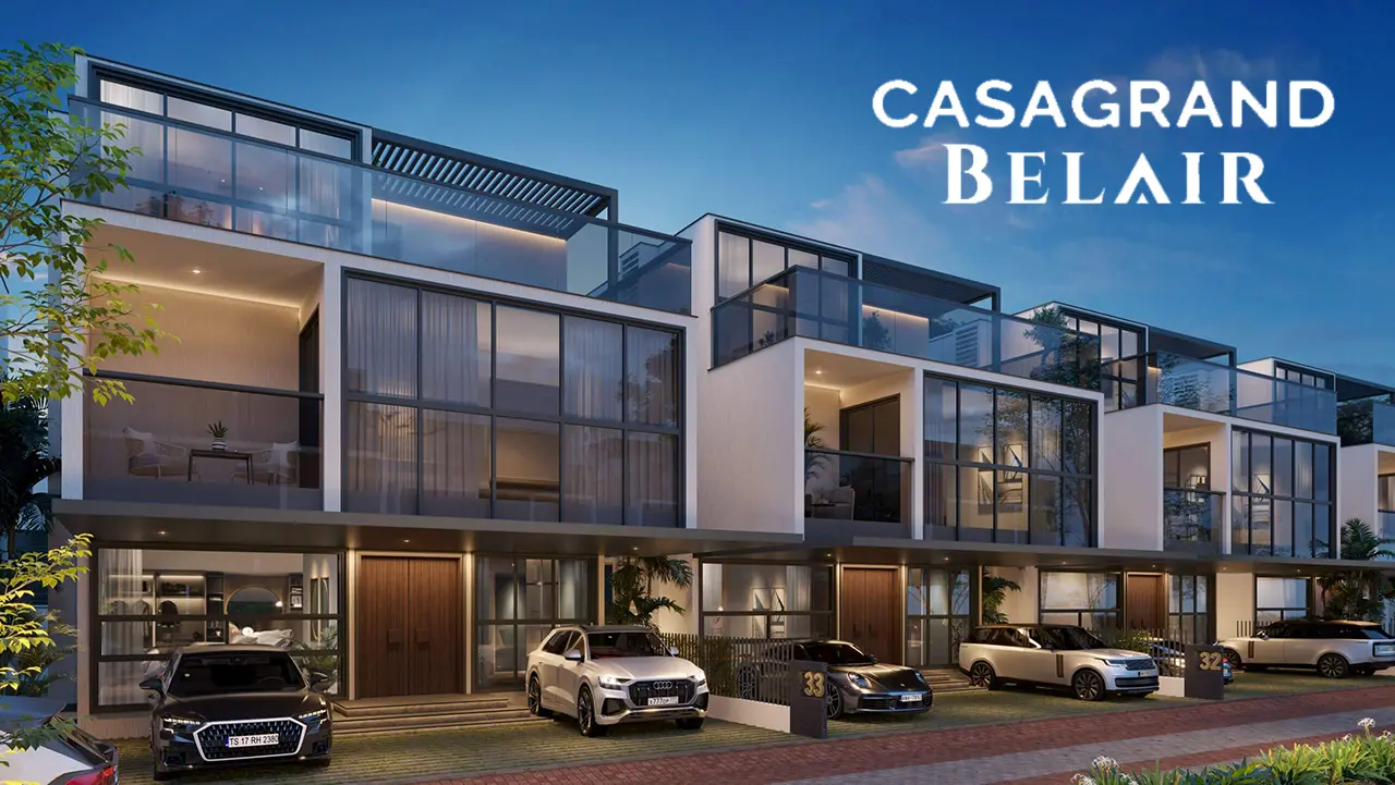 main elevation casagrand belair gowdavalli