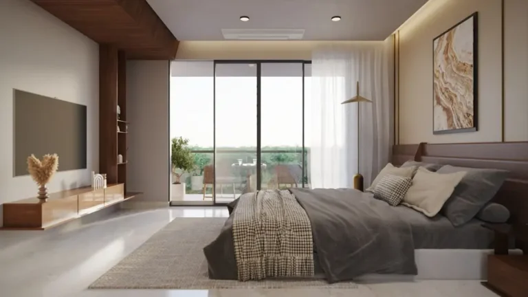 The Roots by Svam Realty Villas Master Bedroom