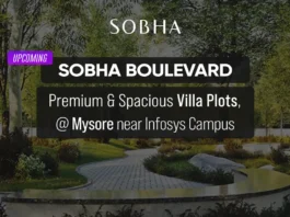 sobha boulevard plots mysore ph homz n space