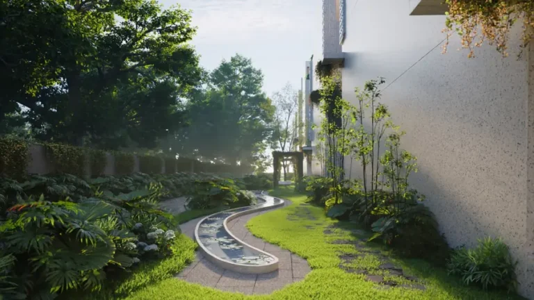 The Roots by Svam Realty Villas Walkway