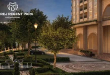 main elevation view godrej regent park kada agrahara