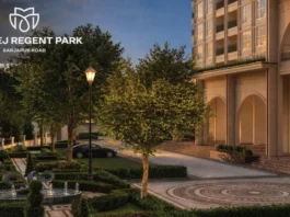 Godrej Regent Park in Kada Agrahara, Sarjapur Road, Bangalore main elevation view godrej regent park kada agrahara