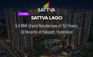 Sattva Lago in Neopolis at Kokapet, Hyderabad sattva lago neopolis hyderabad upcoming ph homz n space
