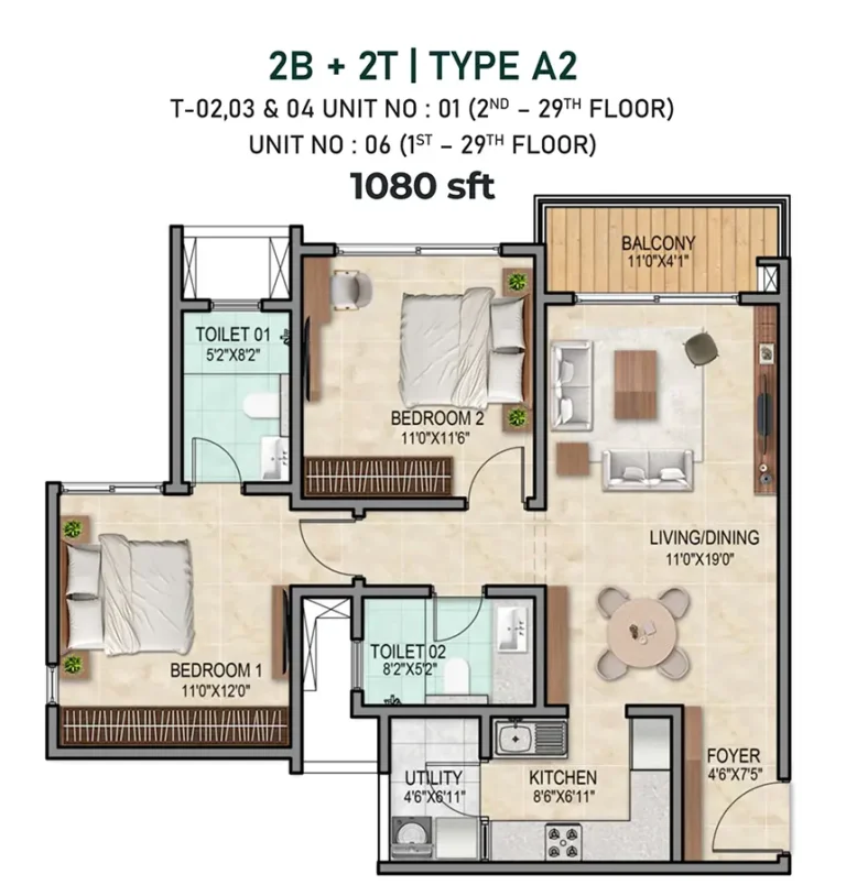 2bhk 1080 prestige city 3.0 prestige city the final chapter