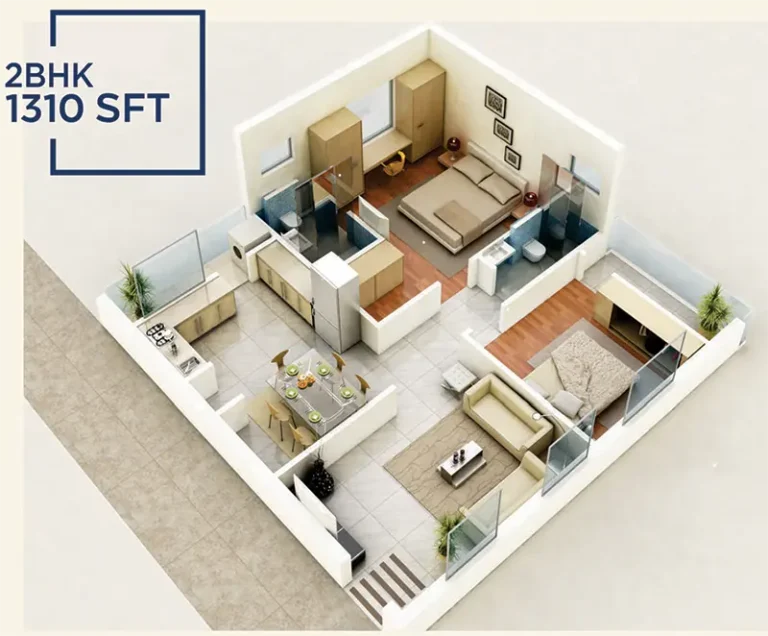 2bhk 1310 amrutha sarovar kompally hyderabad