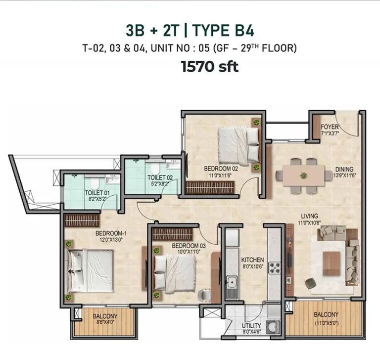 3bhk 1570 prestige city 3.0 prestige city the final chapter
