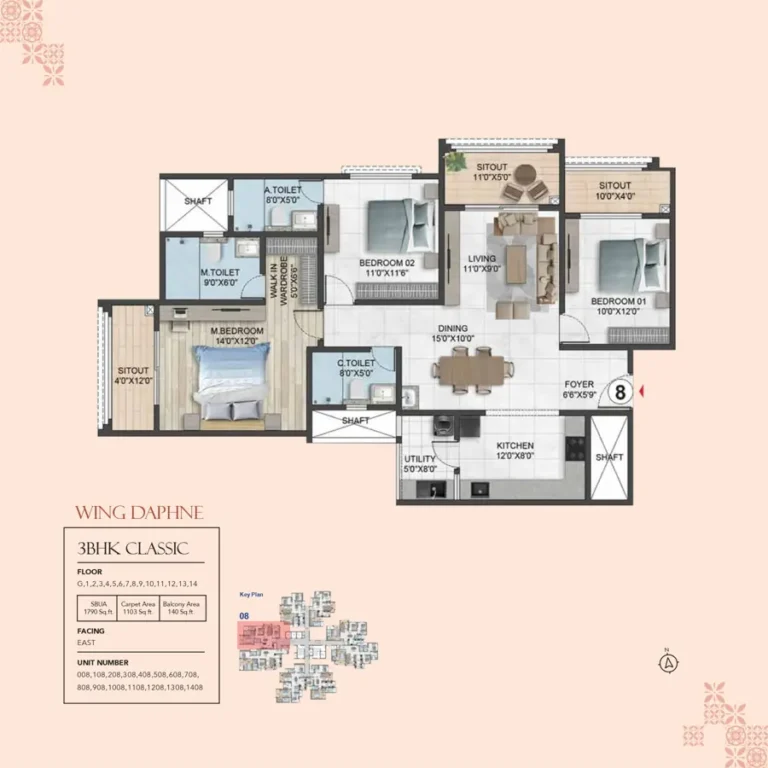 3bhk classic 1790 sumadhura solea