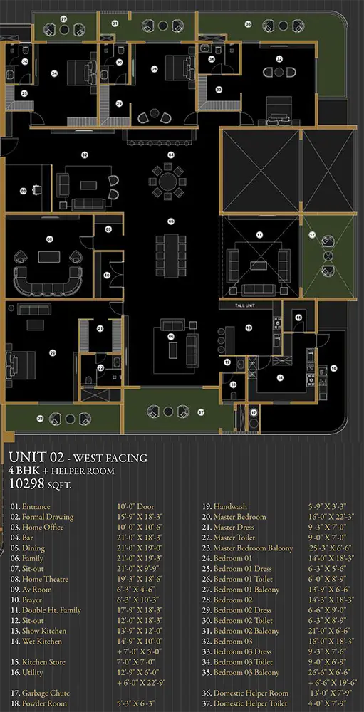 4bhk helper 10298 aurum by sree varaaha