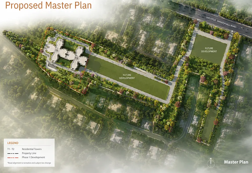 concept master plan total environment codename echoes sarjapur