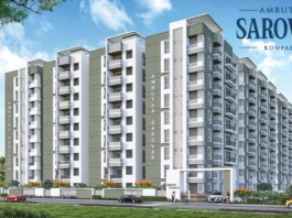 main elevation amrutha sarovar kompally hyderabad